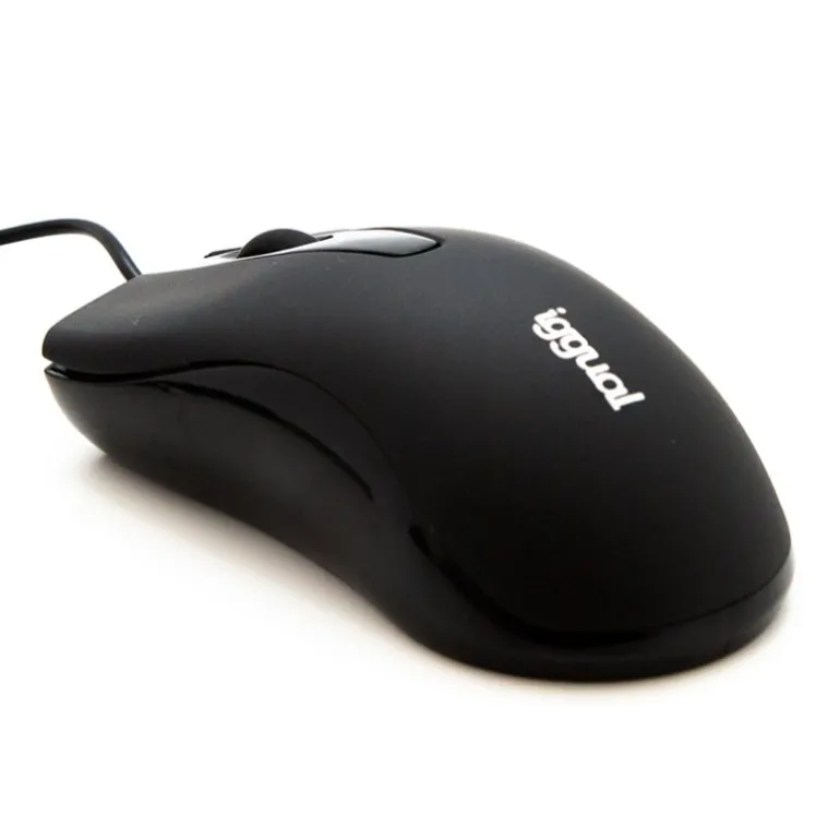 Ratón Iggual COM-BUSINESS 1200 Dpi Negro