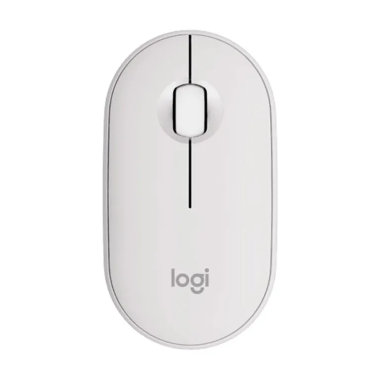 Ratón Logitech Pebble 2 M350S 1000 Dpi Bluetooth Blanco