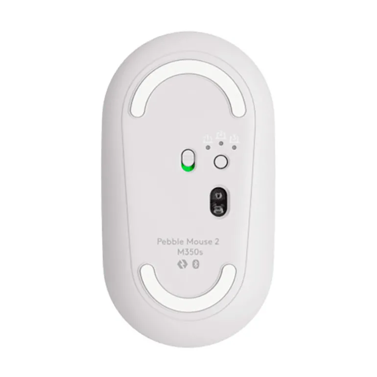 Ratón Logitech Pebble 2 M350S 1000 Dpi Bluetooth Blanco