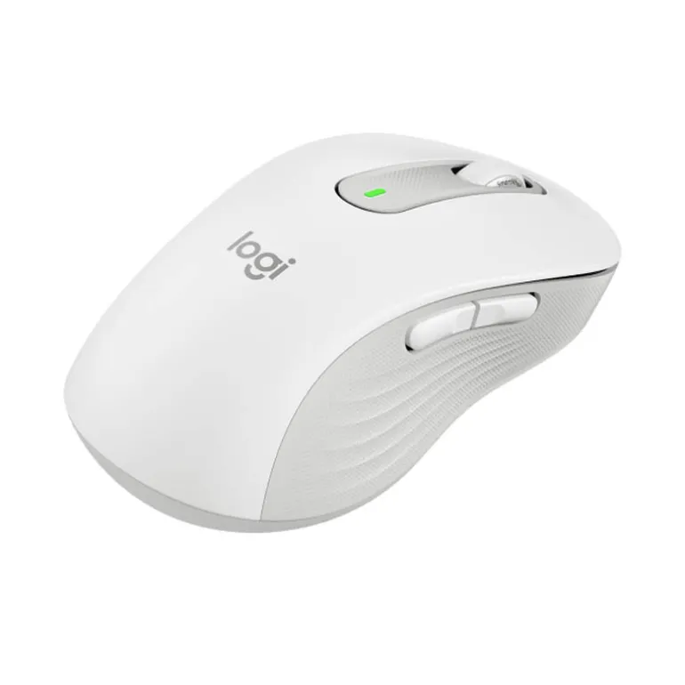 Ratón Logitech Signature M650 L 4000 Dpi Wireless Zurdos Blanco