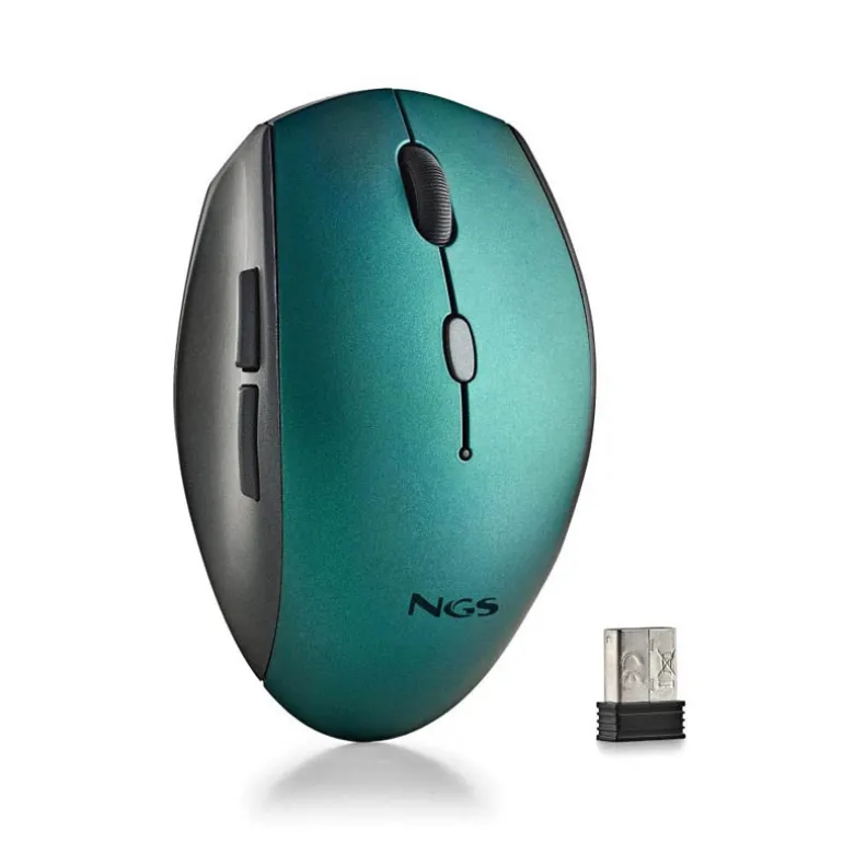 Ratón NGS Bee 1600 Dpi Wireless Azul
