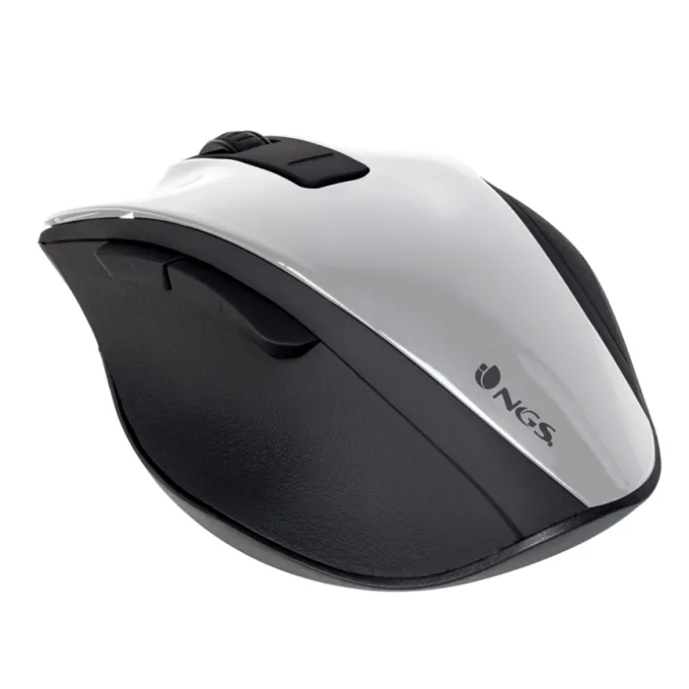Ratón NGS Bow 1600 Dpi Wireless Blanco