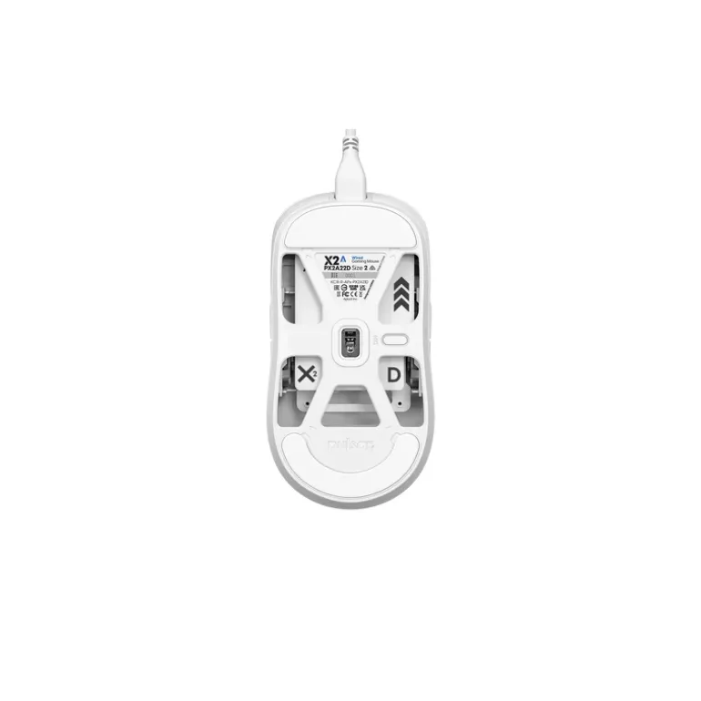 Ratón Pulsar X2A Wired Medium Blanco