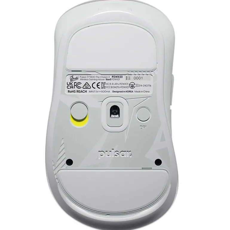 Ratón Pulsar Zywoo The Chosen Medium Wireless Gaming Blanco