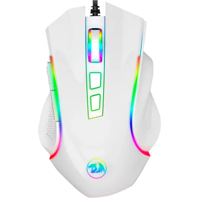 Ratón Redragon Griffin Gaming 7200 Dpi RGB Blanco