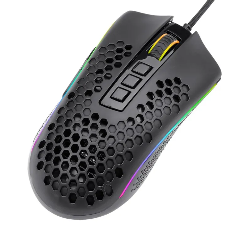 Ratón Redragon Storm Elite Gaming 32000 Dpi RGB Negro