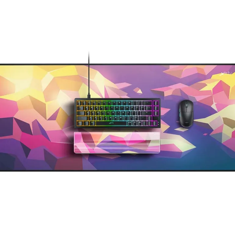 Reposamuñecas Cherry Xtrfy WR5 Compact Rosa Litus