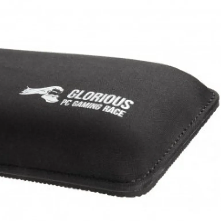Reposamuñecas Glorious PC Gaming Racer Full-Size Negro