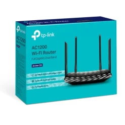 Router TP-Link Archer C6 Gigabit Inalámbrico MU-MIMO Banda Dual AC1200