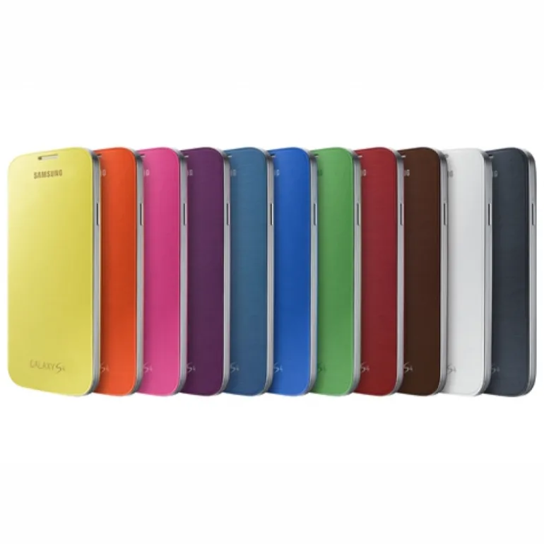 Samsung Galaxy S4 Con Tapa Naranja - Funda Móvil