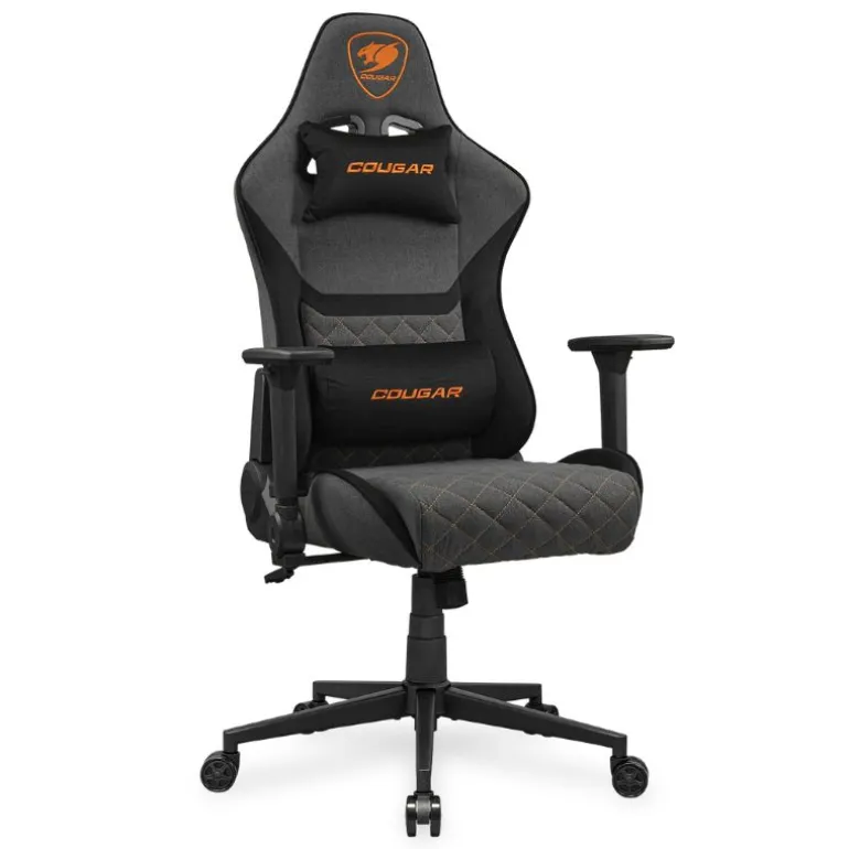 Silla Gaming Cougar Armor One V2 F Gris/Naranja