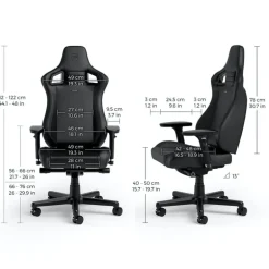 Silla Gaming Noblechairs Epic Compact Azul