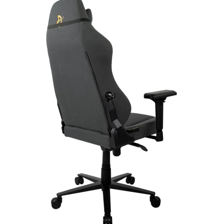 Silla Oficina Arozzi Primo Woven Fabric Logo Oro