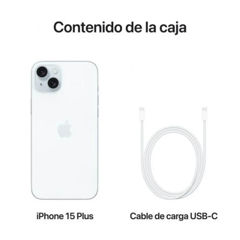 Smartphone/Móvil Apple iPhone 15 Plus 6.7" 6GB 256GB 5G Azul
