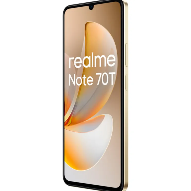 Smartphone/Móvil Realme Note 70T 6.7" 4GB 256GB 4G Dorado