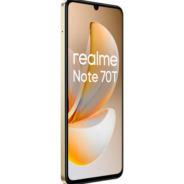 Smartphone/Móvil Realme Note 70T 6.7" 4GB 256GB 4G Dorado