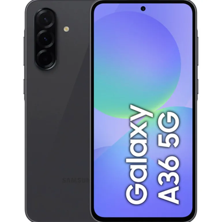 Smartphone/Móvil Samsung Galaxy A36 6.7" 6GB 128GB 5G Negro EU