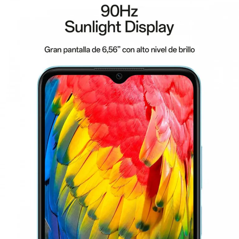 Smartphone/Móvil Oppo A18 6.56" 4GB 128GB 4G Azul