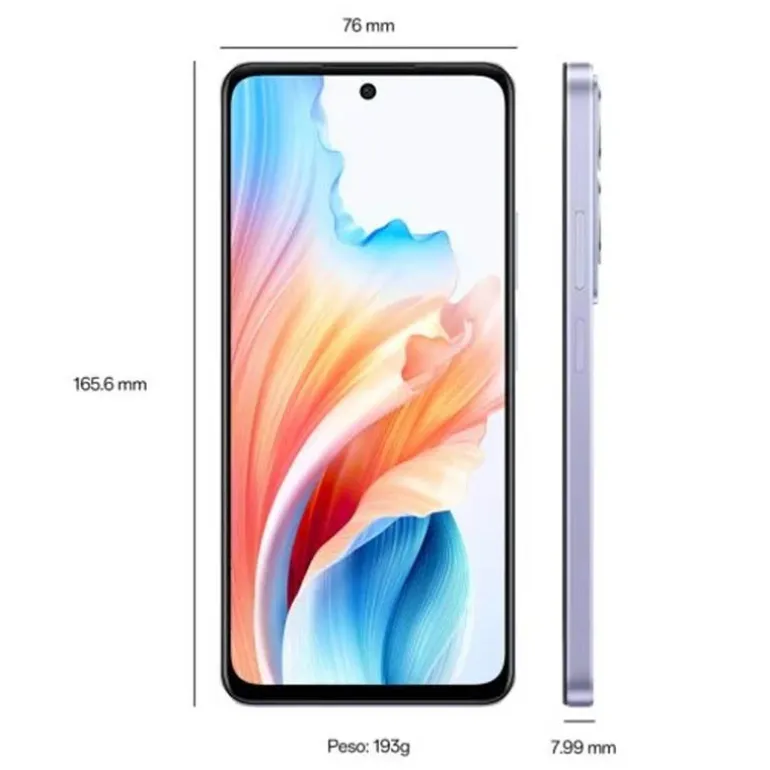 Smartphone/Móvil Oppo A79 5G 6.72" 8GB 256GB 5G Púrpura