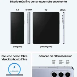 Smartphone/Móvil Samsung Galaxy Z Flip5 6.7" 8GB 512GB 5G Gris