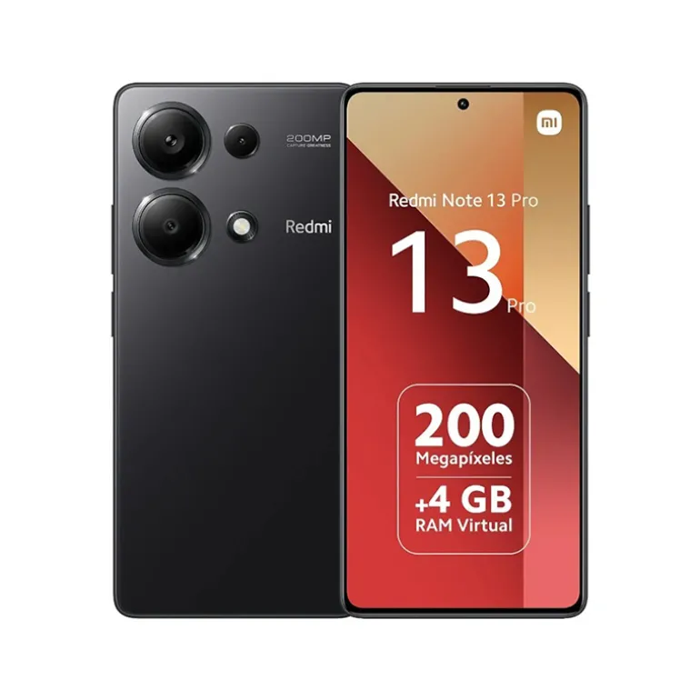 Smartphone/Móvil Xiaomi Redmi Note 13 Pro 6.6" 8GB 256GB 5G Negro