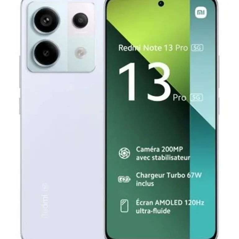 Smartphone/Móvil Xiaomi Redmi Note 13 Pro 6.66" 12GB 512GB 5G Púrpura