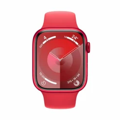 Smartwatch Apple Watch Series 9 45mm Caja Aluminio Rojo Correa Deportiva (PRODUCT) RED S/M