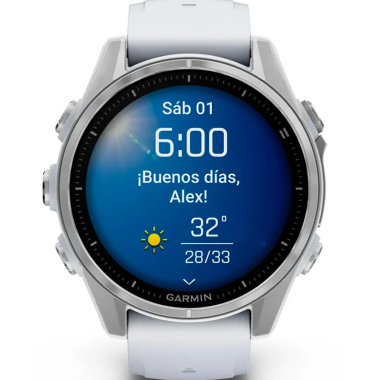 Smartwatch Garmin Fenix 8 1.3" AMOLED 43mm Plata