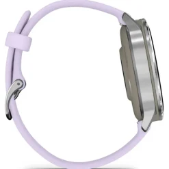 Smartwatch Garmin Venu 4 41mm Plateado Con Correa Lila