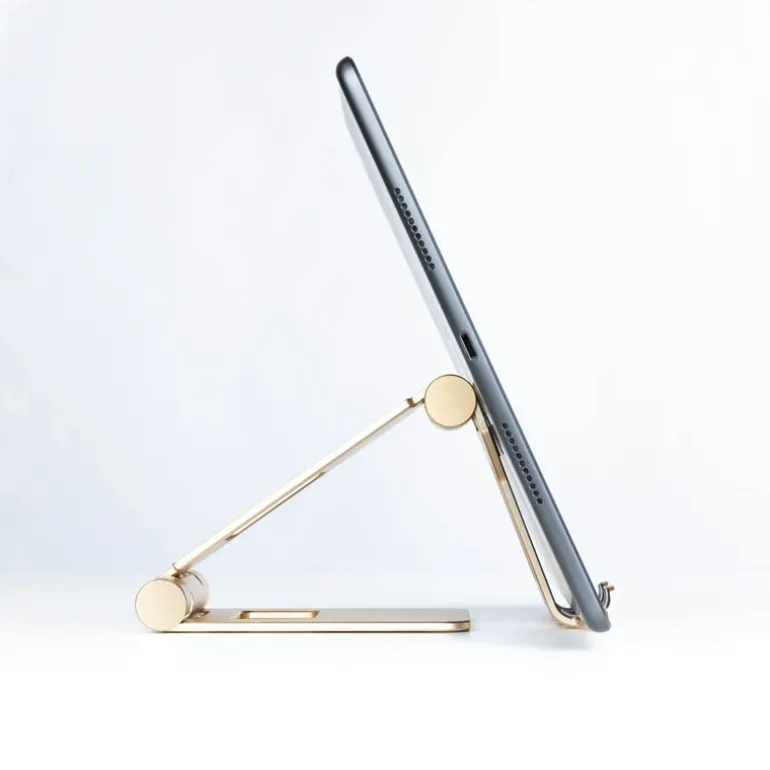 Soporte TooQ Keops Dorado