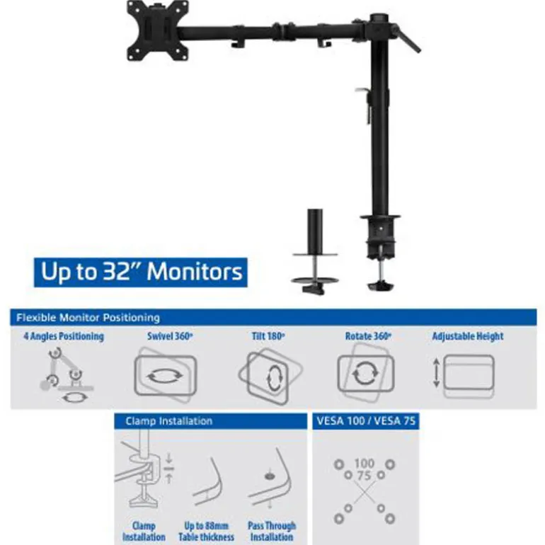 Soporte Ewent EW1510 Sobremesa 10/32"