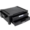 Soporte Monitor iggual EM2C Elevador 2 Cajones Negro