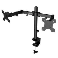 Soporte Monitor Nilox Brazo 2 Monitores Hasta 32" Blanco