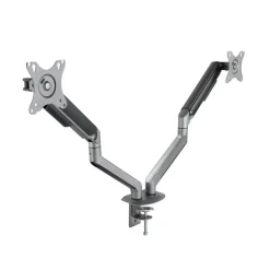 Soporte Tooq DB4132TNR-G Sobremesa Dual 17/32"