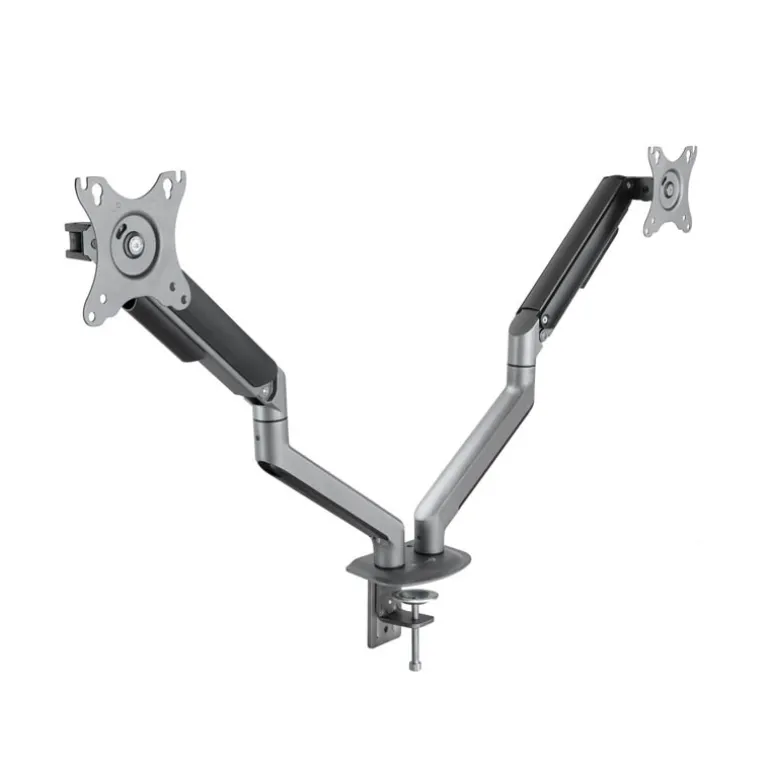 Soporte Tooq DB4132TNR-G Sobremesa Dual 17/32"