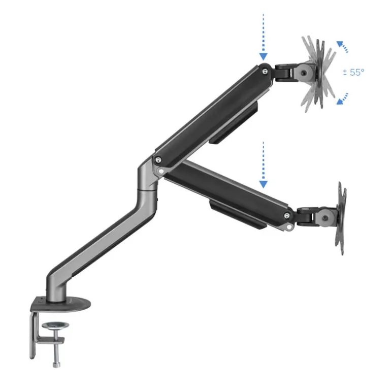 Soporte Tooq DB4032TNR-G Sobremesa 17/32"