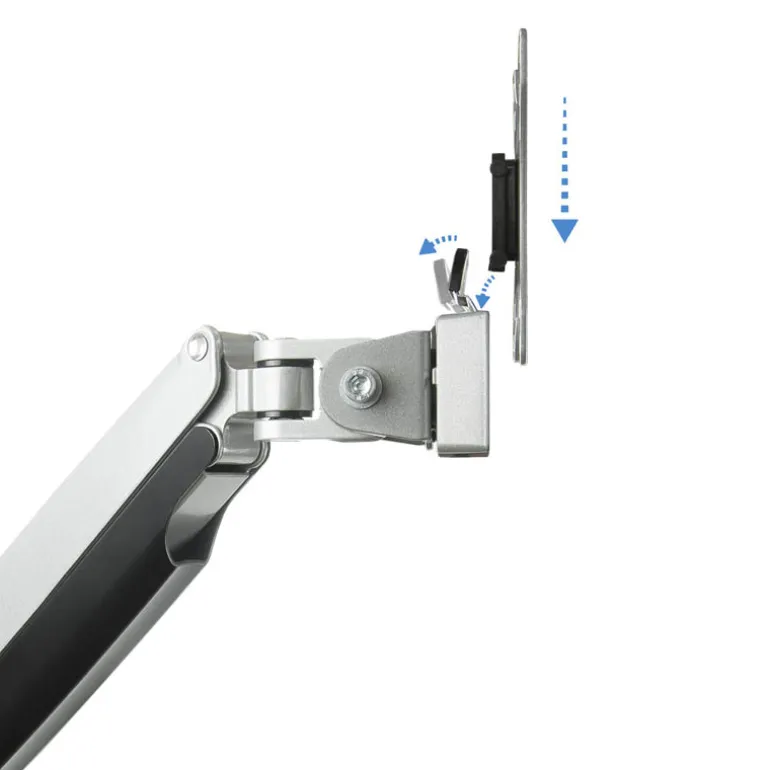 Soporte Tooq DB3132TNR-S Sobremesa Dual 13/32"