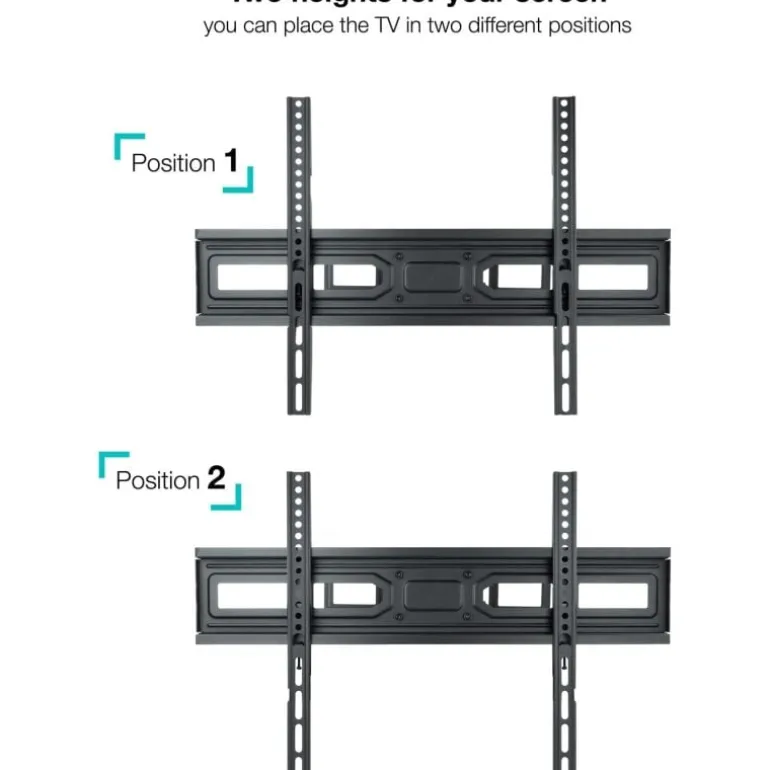 Soporte TV Tooq LP7866TN-B 37"- 80" Giratorio-Inclinable