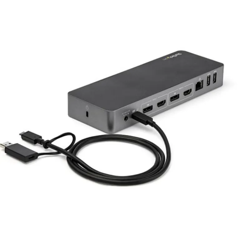 StarTech 4K Doble Para Portátil USB-C / USB 3.0 - Dock Station