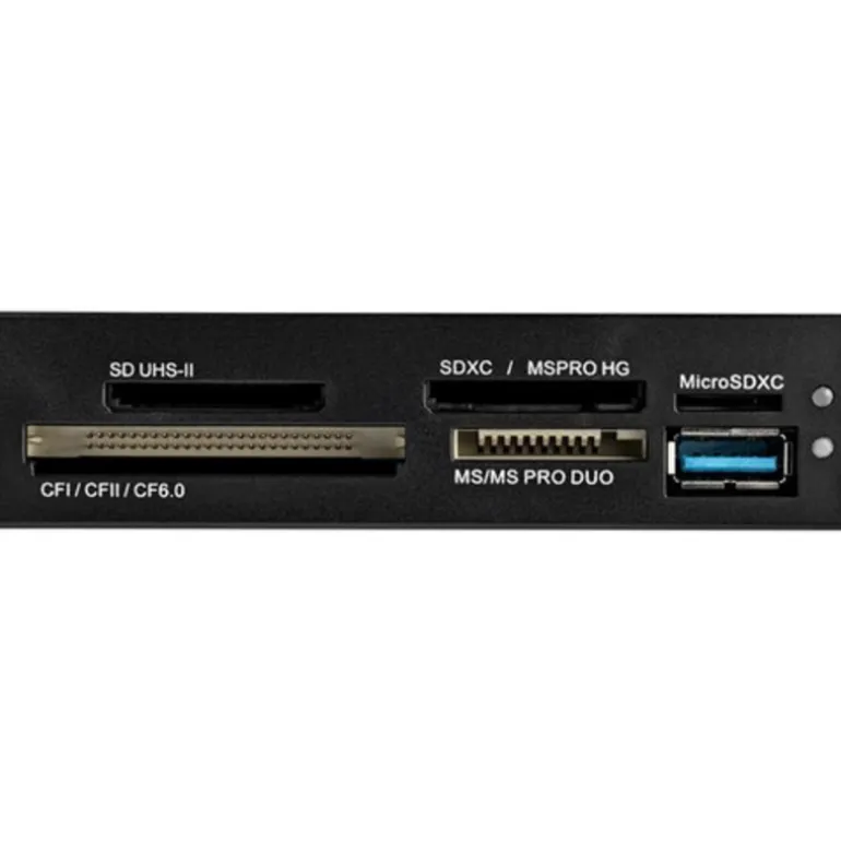 StarTech Lector Interno USB 3.0 Para Tarjetas Memoria Flash Con Soporte Para UHS-II - Lector Tarjeta