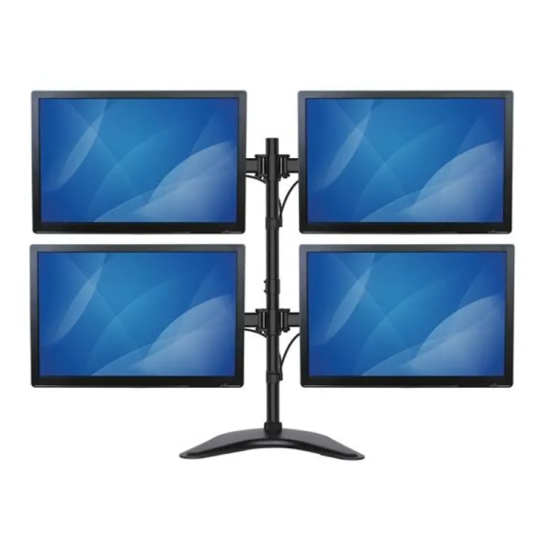Startech Base Ajustable VESA 4 Monitores Hasta 27" - Soporte Monitor
