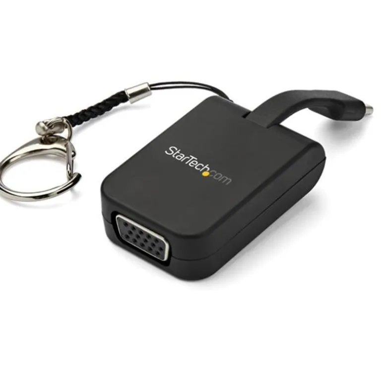 StarTech.com Adaptador Portátil USB-C a VGA Con Llavero - Adaptador