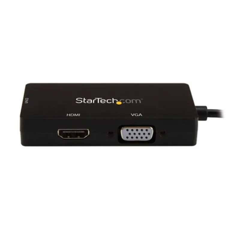 StarTech.com Adaptador USB-C Vídeo Multipuertos 3 en1 4K 30Hz鈥€疦egro - Adaptador