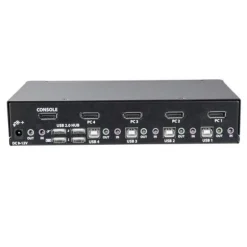 Startech KVM 4 Puertos DisplayPort Resolución 4K 60Hz - Switch