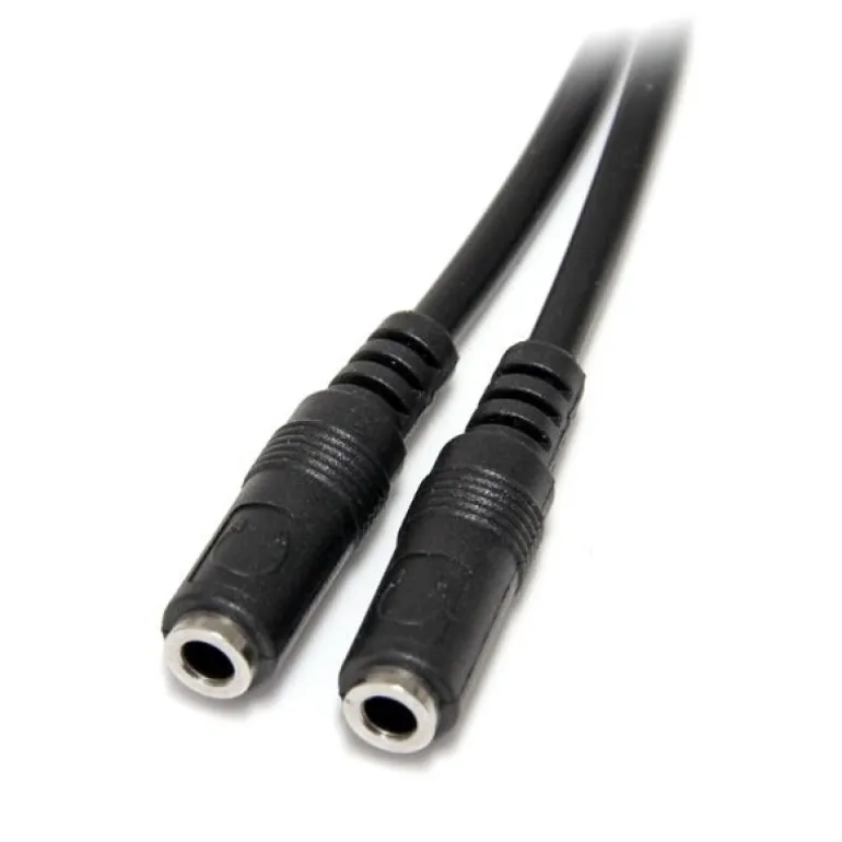 Startech Mini-Jack 3.5mm 3 Pines Macho a 2x Mini-Jack 3 Pines Hembra - Adaptador Divisor