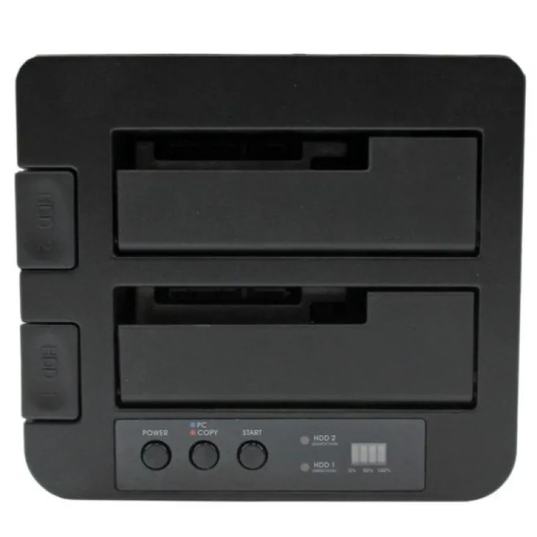 StarTech SDOCK2U33RE 2.5"-3.5" SATA/USB 3.0 Negra - Dock