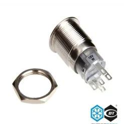 Switch DimasTech 19mm - LED Naranja