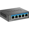 Switch D-Link DMS-105 5 Puertos RJ-45 2,5G Negro