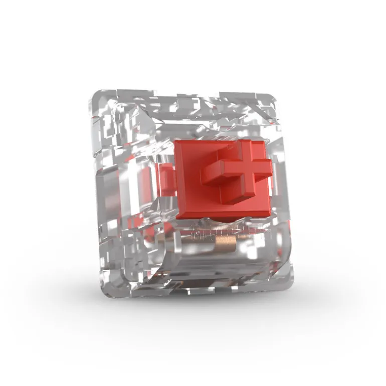 Switch Mecánico Glorious PC Gaming Race Pack 120 Fox Switches Forge Prelubricados