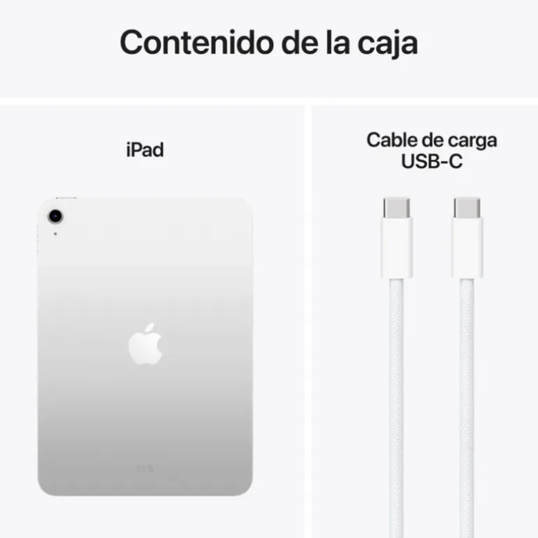 Tablet Apple iPad A16 2025 11" 8GB 512GB Wi-Fi Plata